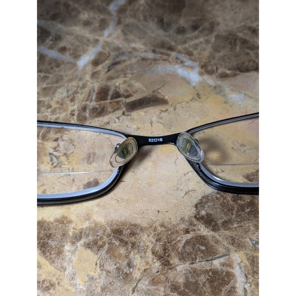 Bulova Eyeglasses, Frames Only, Boracay, 52016-135, Metal/Plastic, Black